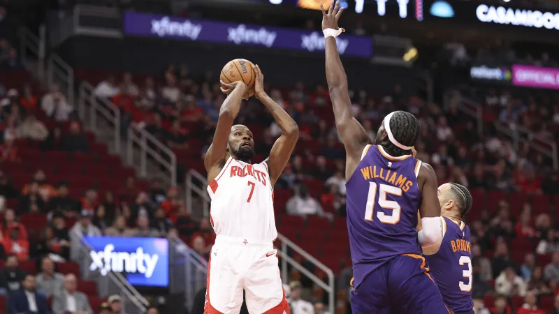 Alperen Şengün Yokken Durant Tarih Yazdı! Suns Şoke Oldu