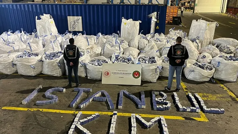 Ambarlı Limanı'nda ele geçirildi! Piyasa değeri 94 milyon lira