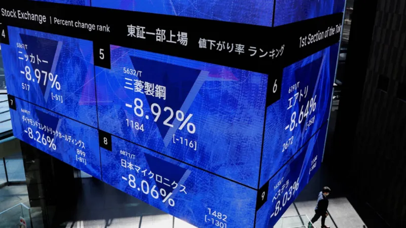 Asya Borsaları Çalkantıda: Nikkei Düştü, Şanghay Yükseldi!