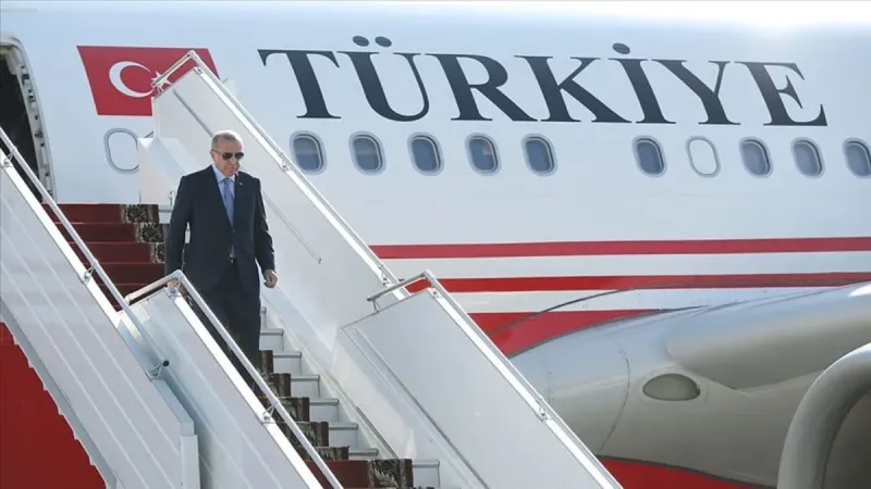 Başkan Erdoğan Azerbaycan'dan ayrıldı