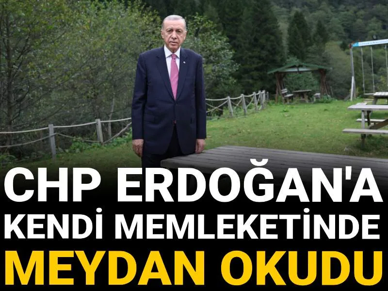 CHP'den Erdoğan'a Rize'de Şok Sözler: AKP Silinecek Mi?
