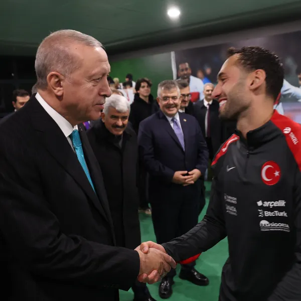 Erdoğan'dan Milli Takıma Coşkulu Tebrik! Maçı İzledi, Galibiyet Geldi!