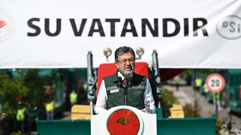 DSİ'nin makine parkının yeni araçları törenle teslim alındı