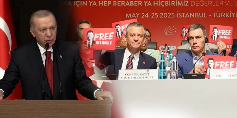 Erdoğan'dan Özgür Özel'e Pedro Sanchez yanıtı