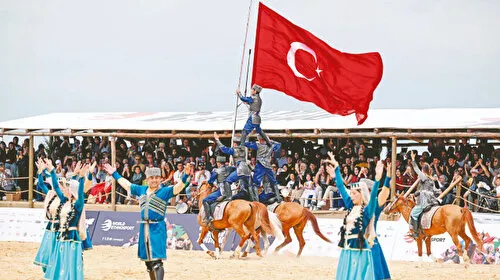 Etnospor şöleni başladı