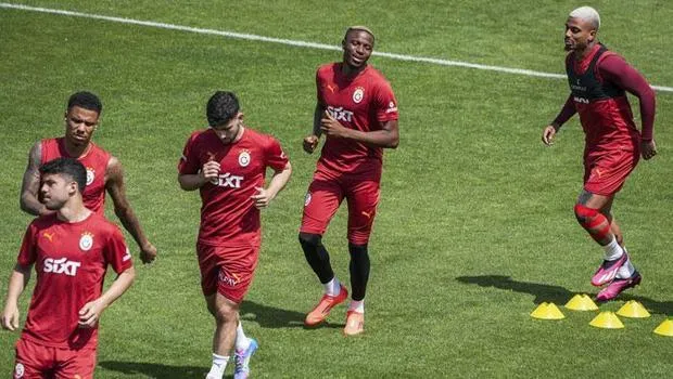 Galatasaray, Göztepe maçının hazırlıklarını sürdürdü