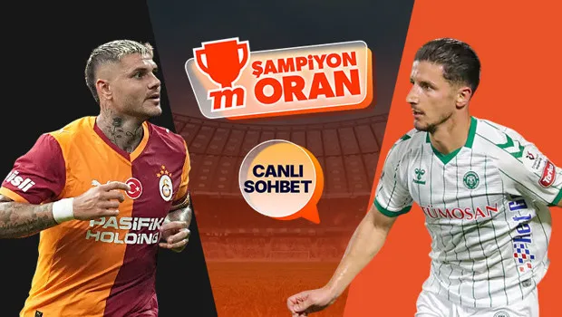 Galatasaray Konyaspor Maçı Canlı! Şampiyon Oranlarla Misli'de