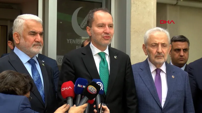 HÜDA-PAR'dan Yeniden Refah Partisi'ne ziyaret