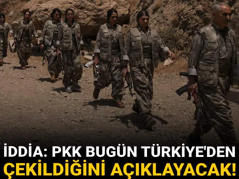 İddia: PKK bugün Türkiye'den çekildiğini açıklayacak!