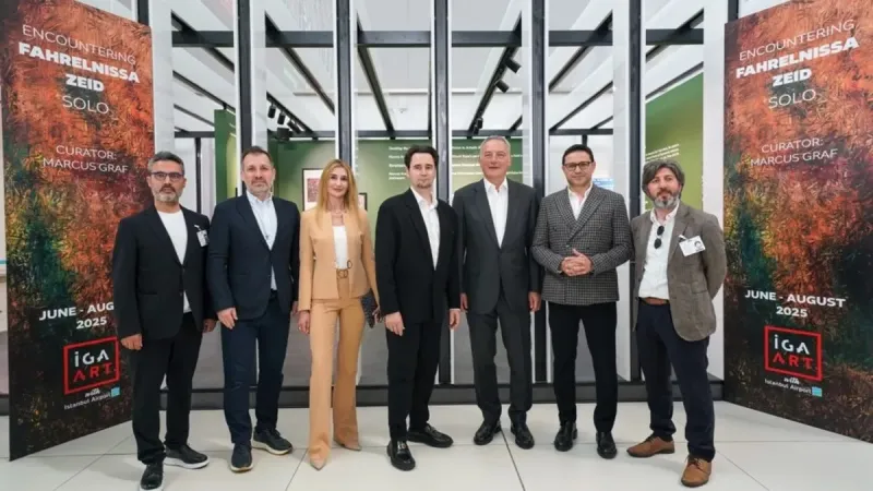 İGA İstanbul Havalimanı ‘Fahrelnissa Zeid’ ile dünyayı buluşturuyor
