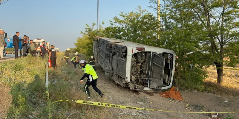 Konya'da Otobüs Faciası! 1 Ölü, 23 Yaralı: Detaylar Şoke Ediyor