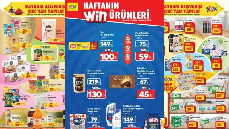 Kurban Bayramı'na özel indirim başladı! ŞOK 21-28 Mayıs 2025 kataloğu