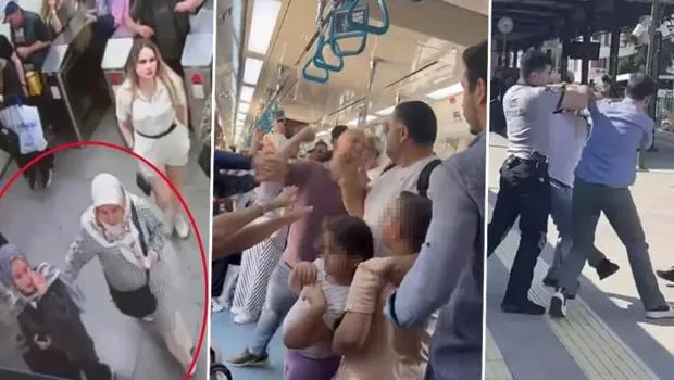 Marmaray'da Şok! Dayak Yiyen Baba Gözaltına Mı Alındı?