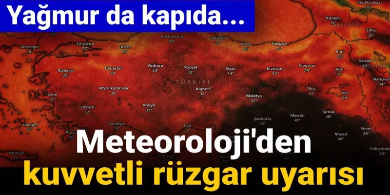 Marmara Alarmda! Kuvvetli Rüzgar ve Yağmur Geliyor!