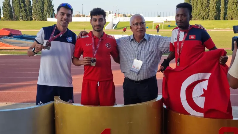 Milli para atlet Mehmet Emin Eğilmez'den Tunus'ta altın madalya