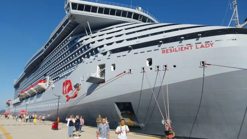 Bodrum'a Turist Akını! Dev Gemiyle Rekor Ziyaretçi Sayısı