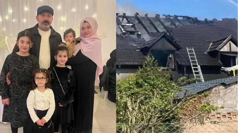 Fransa'daki Yangın Faciası: 3 Kardeş Son Yolculuğuna Uğurlandı!
