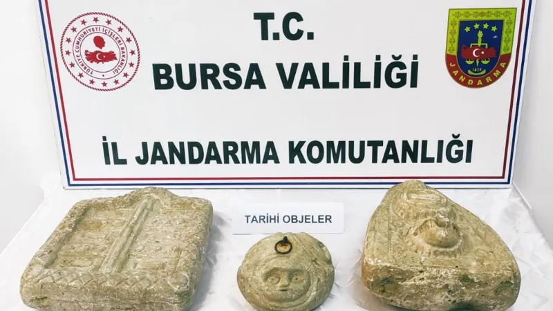 Bursa'da Tarihi Eser Operasyonu! Jandarma'dan Şok Baskın!