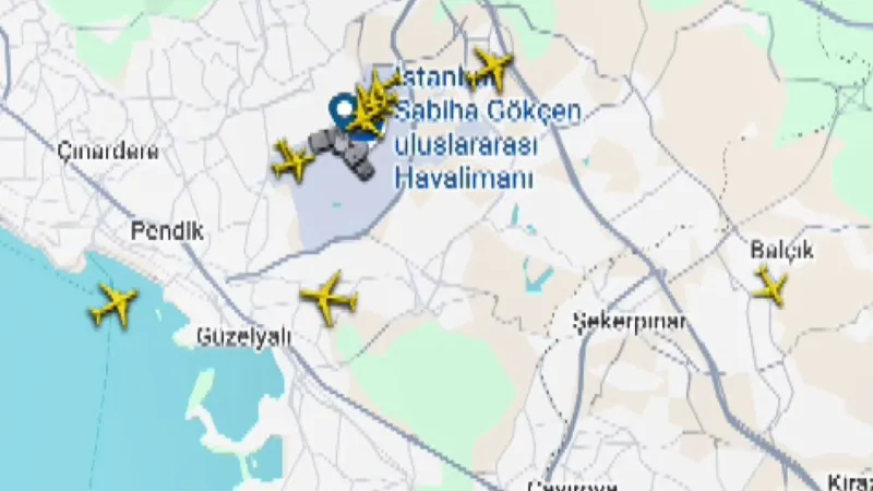 Sabiha Gökçen'de Ördek Paniği! Pilotlar Alarmda