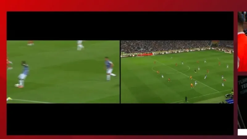 Trabzonspor - Galatasaray Maçında Şok! Ofsayt Çizgisi Skandalı mı?