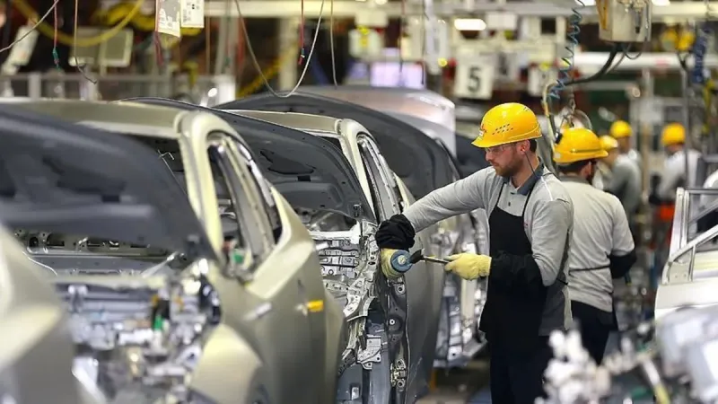 Otomotiv üretimi Temmuz'da arttı