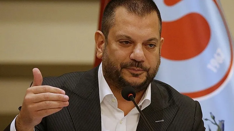 PFDK'dan Trabzonspor Kulübü Başkanı Doğan'a 45 gün hak mahrumiyeti cezası