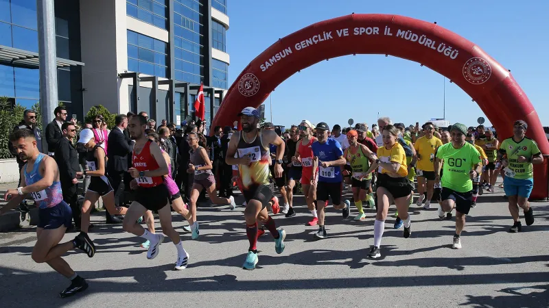 Samsun'da 19 Mayıs Yarı Maratonu