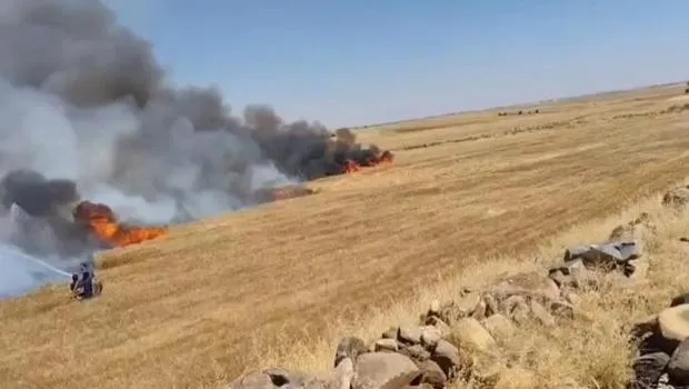 Şanlıurfa'da Buğday Tarlası Alevlere Teslim! 5 Yaralı Şok Detaylar